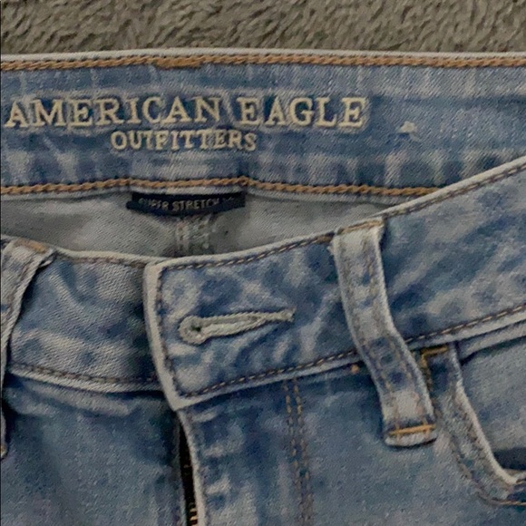 American Eagan high rise skinny jeans - Picture 3 of 4